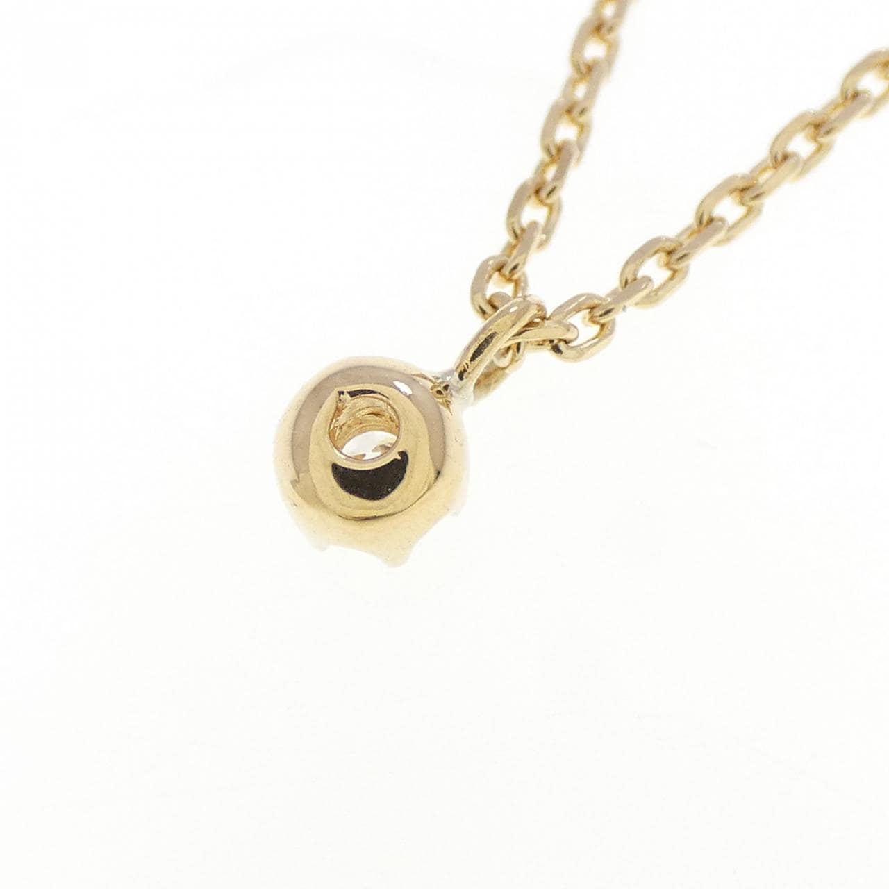 K18YG ダイヤモンド ネックレス 0.033CT