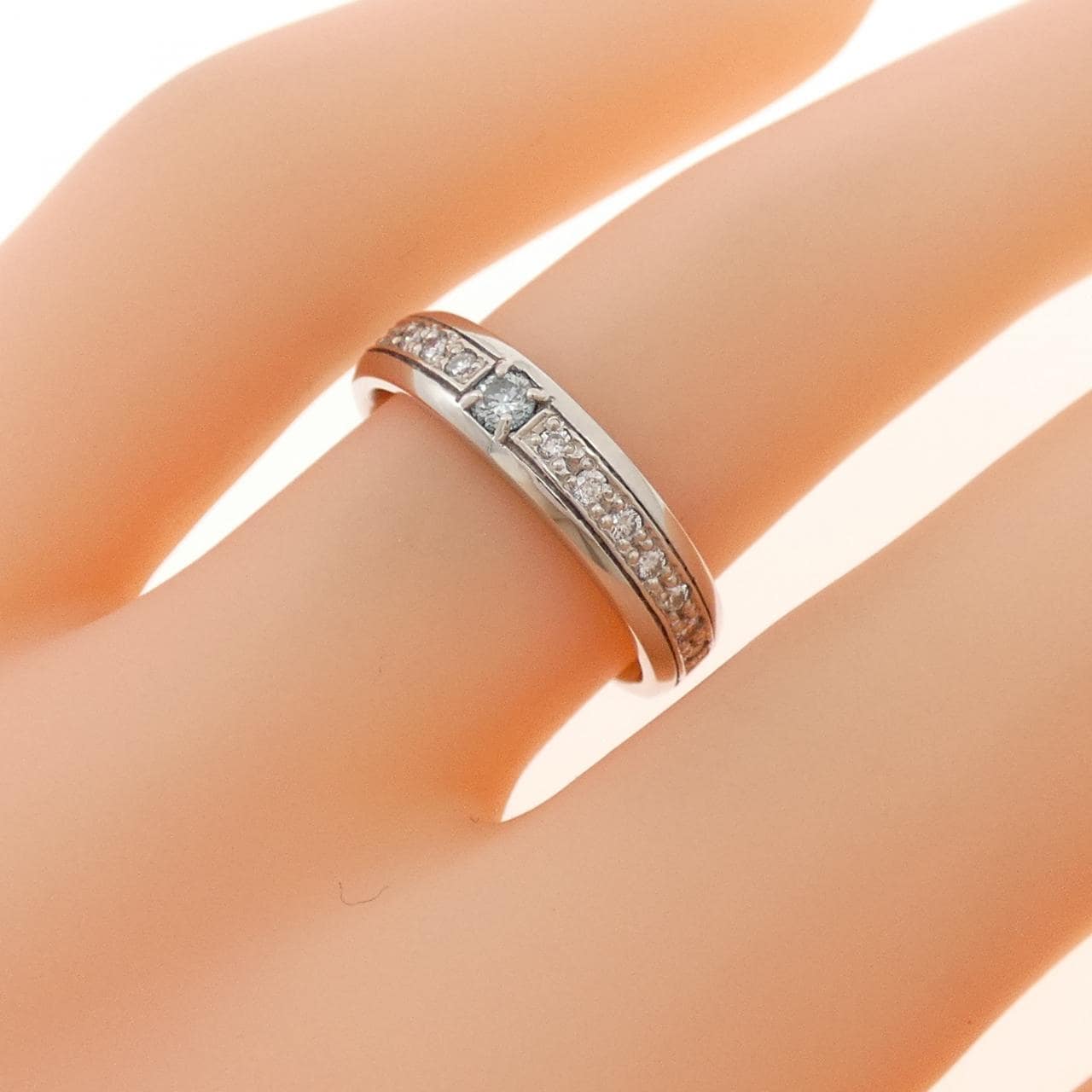 PT900 ダイヤモンド リング 0.16CT