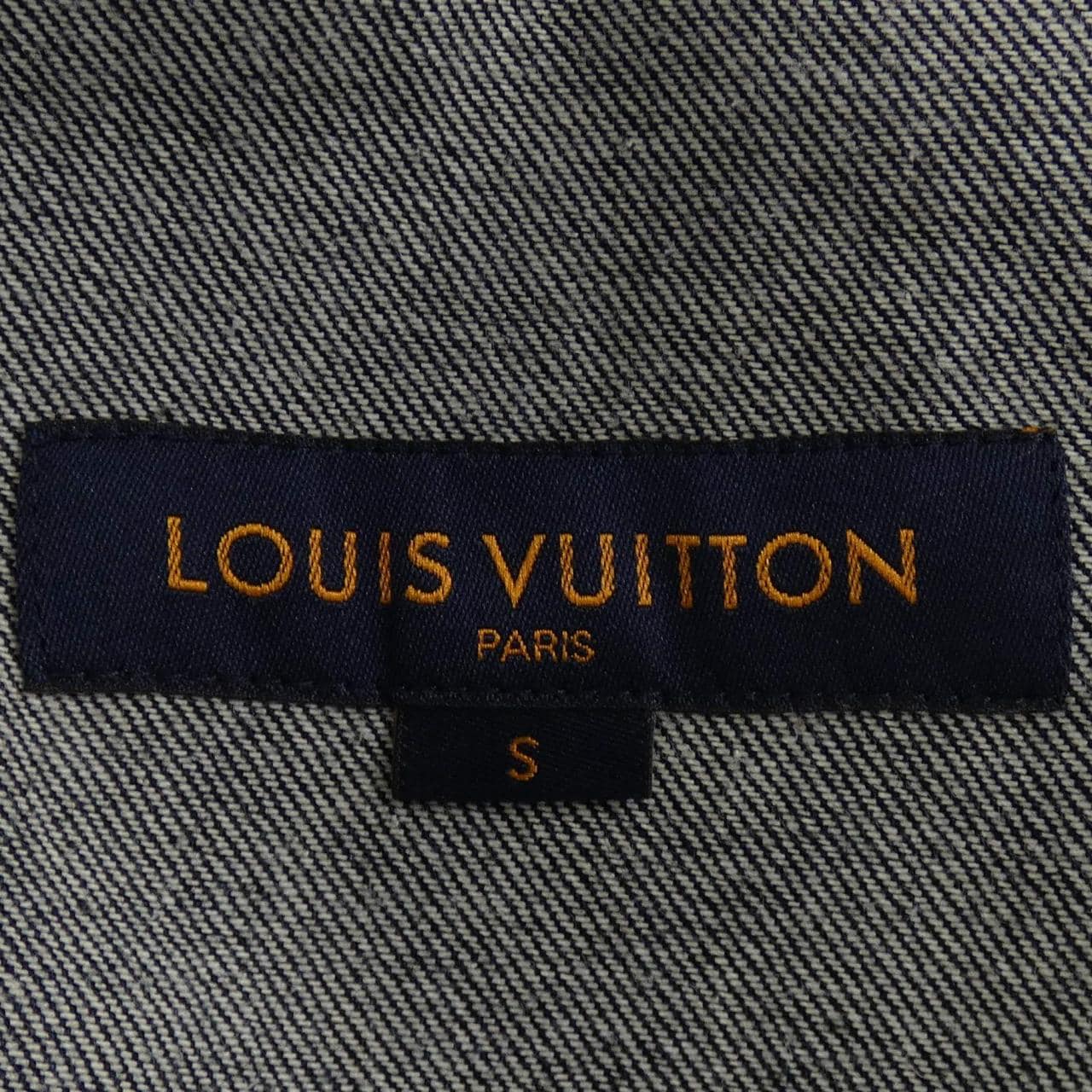 ルイヴィトン LOUIS VUITTON LVリーフデニムベースボールシャツ HJS15WVFV S／Sシャツ