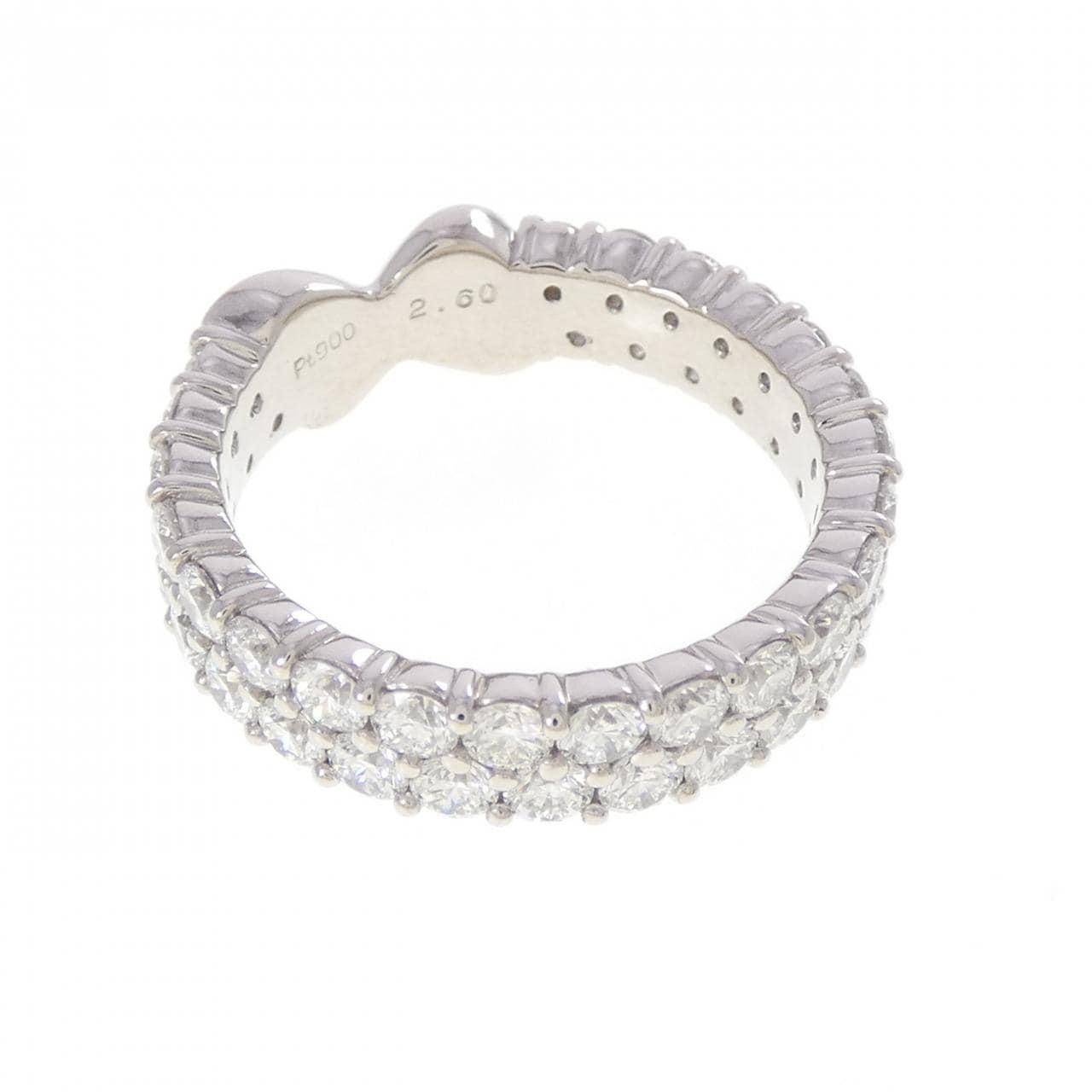 PT900 ダイヤモンド リング 2.60CT