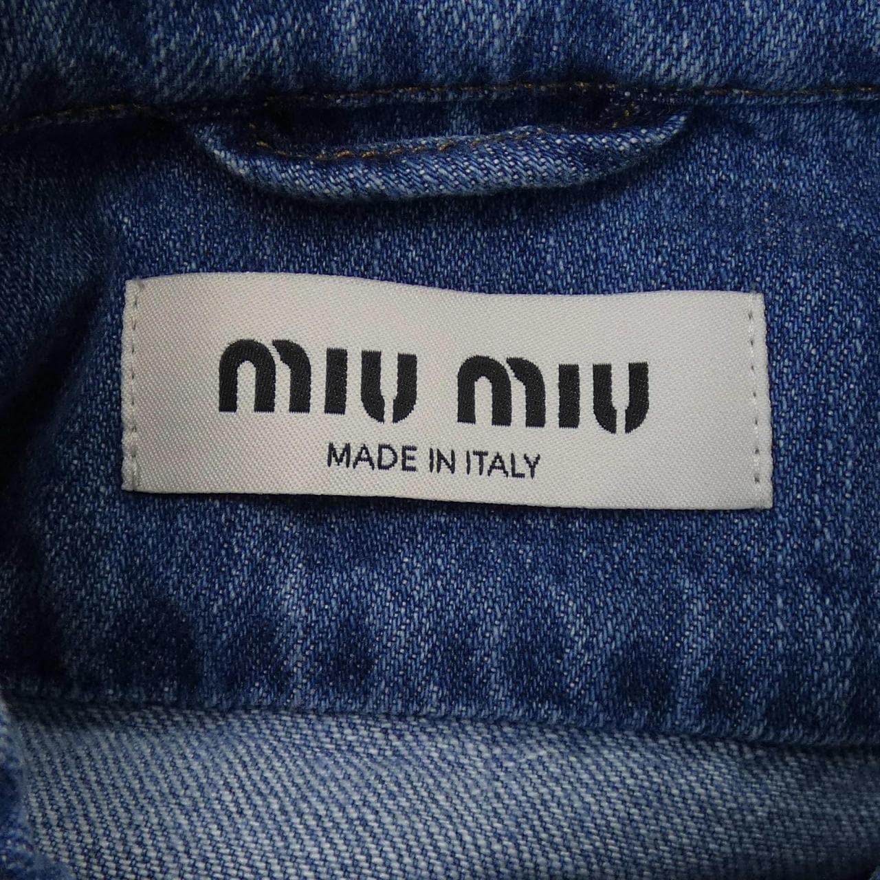 MIU MIU Miu 水洗牛仔 SOOO 17GG 衬衫 GWC132