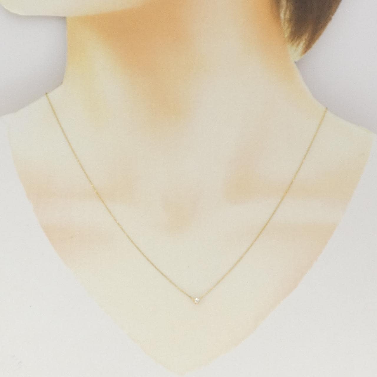 エテ ダイヤモンド ネックレス 0.03CT