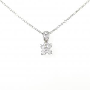 タサキ フラワー ダイヤモンド ネックレス 0.31CT