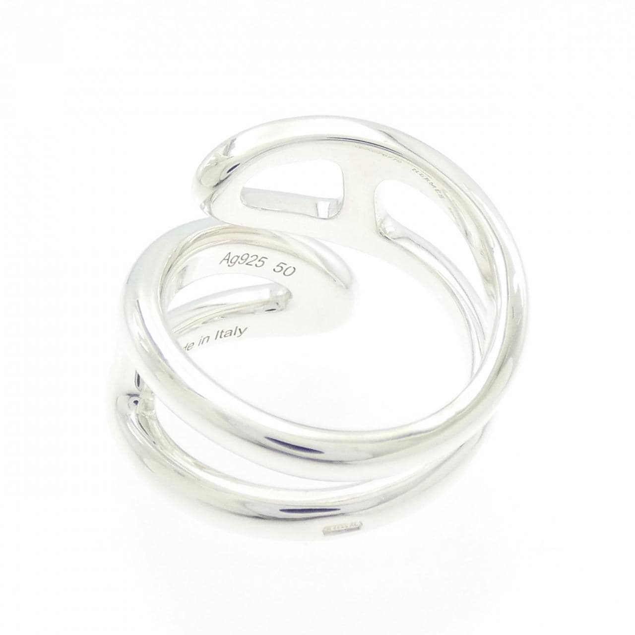 エルメス シェーヌダンクル パンク リング