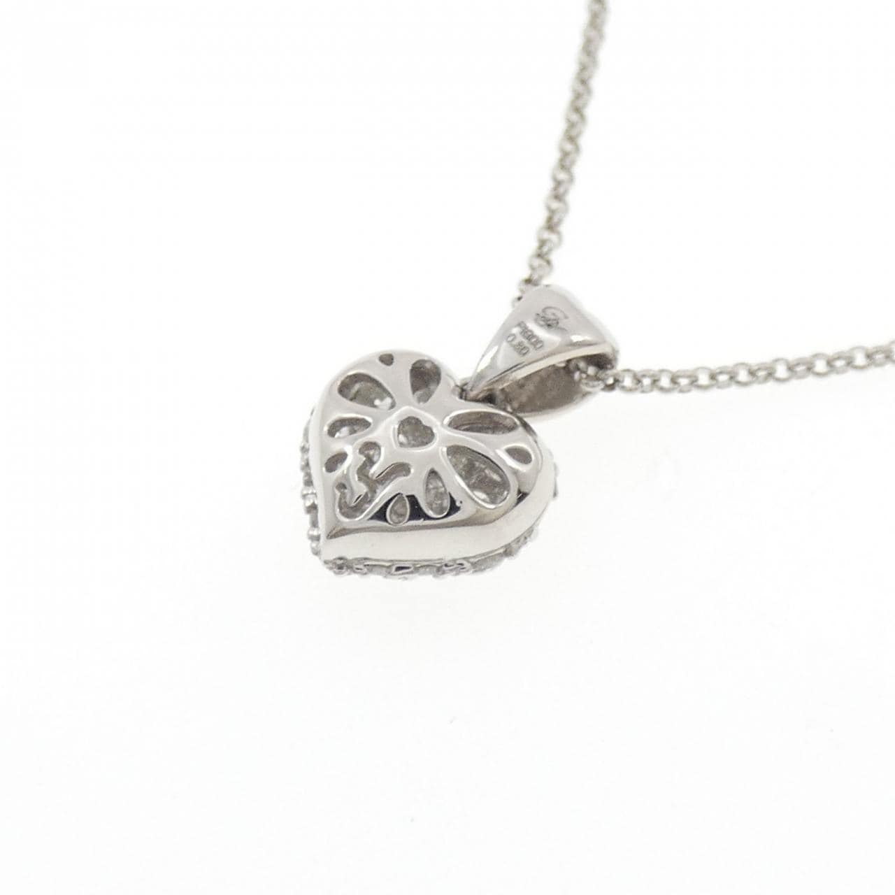 ユキザキ ハート ダイヤモンド ネックレス 0.30CT