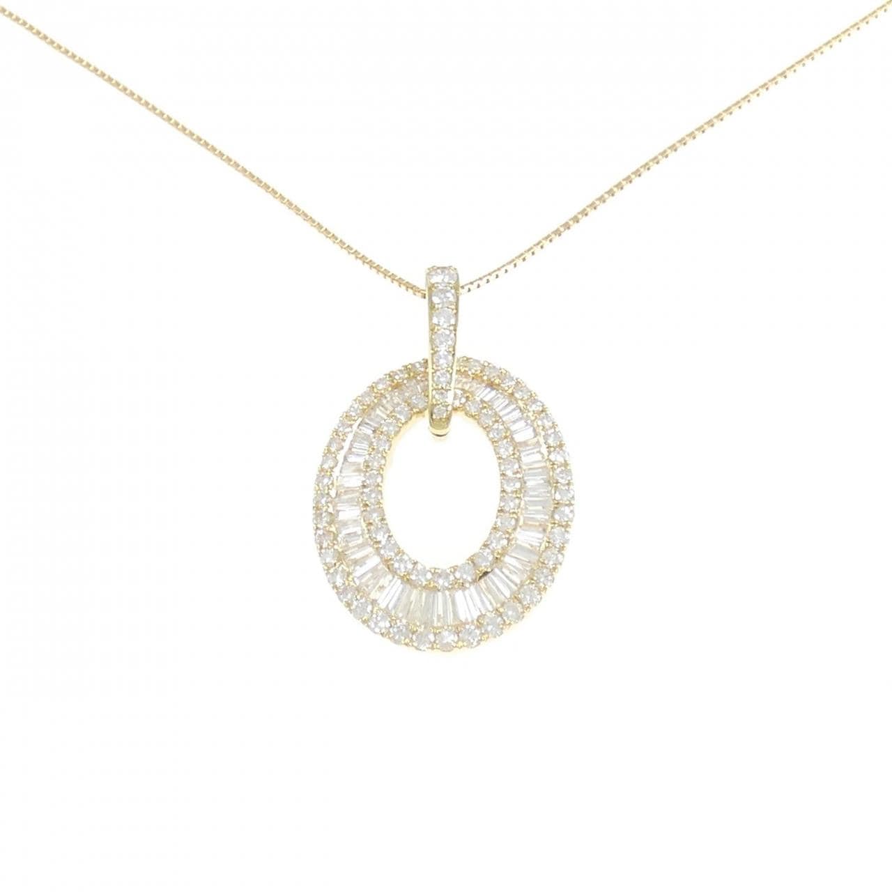 【新品】K18YG ダイヤモンド ネックレス 2.00CT