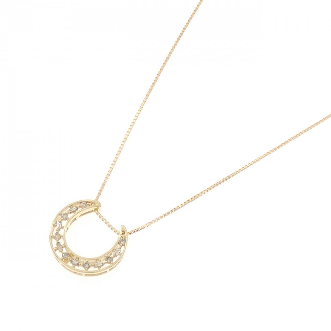 ジーエスティービー ダイヤモンド ネックレス 0.25CT