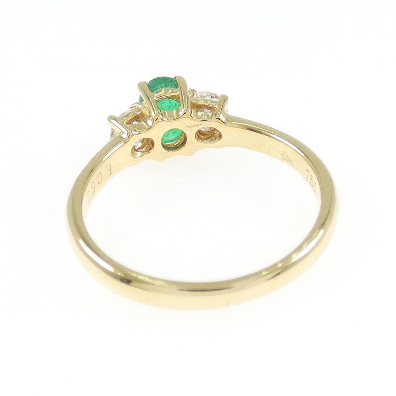 クイーン エメラルド リング 0.50CT