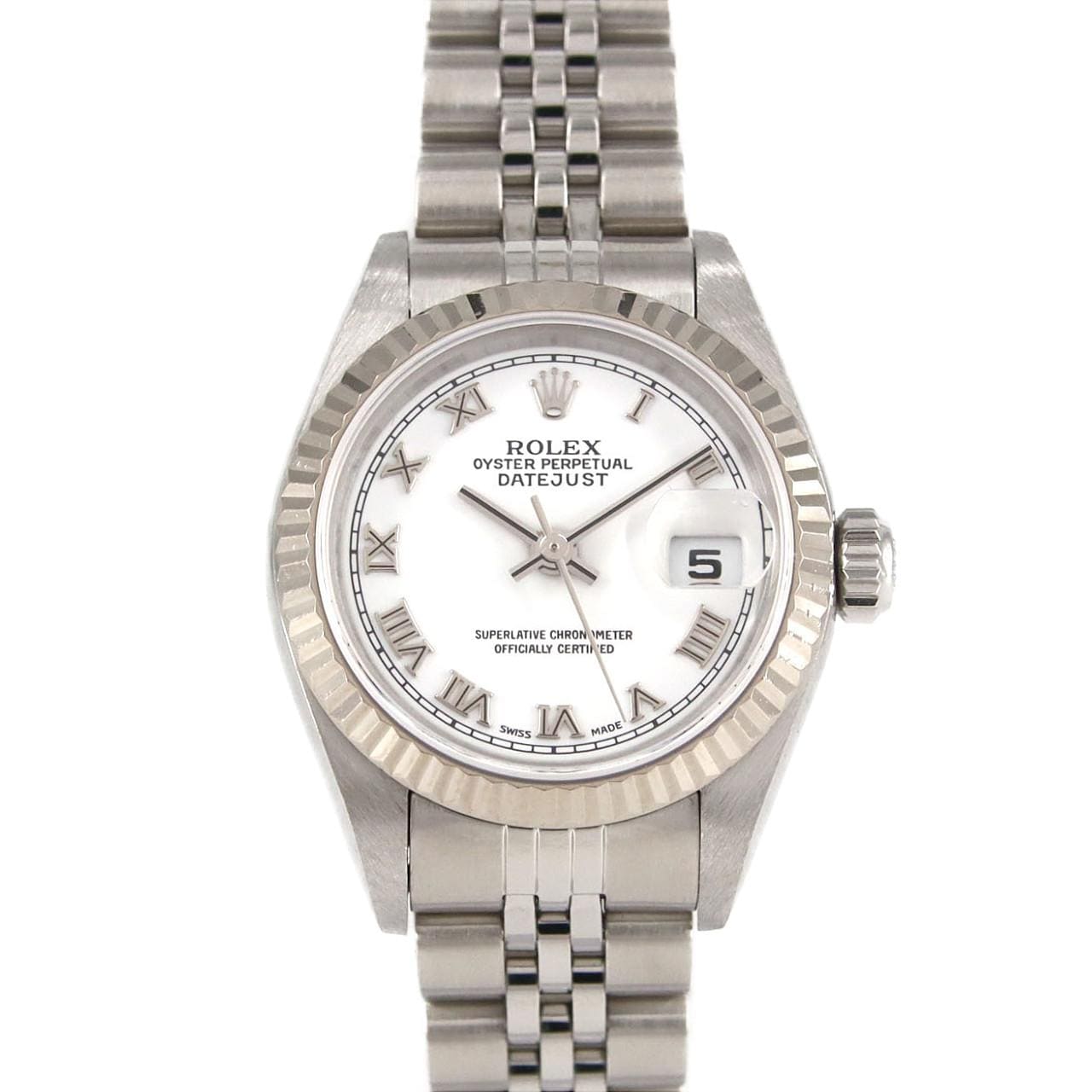 ロレックス デイトジャスト 79174 SSxWG 自動巻 K番