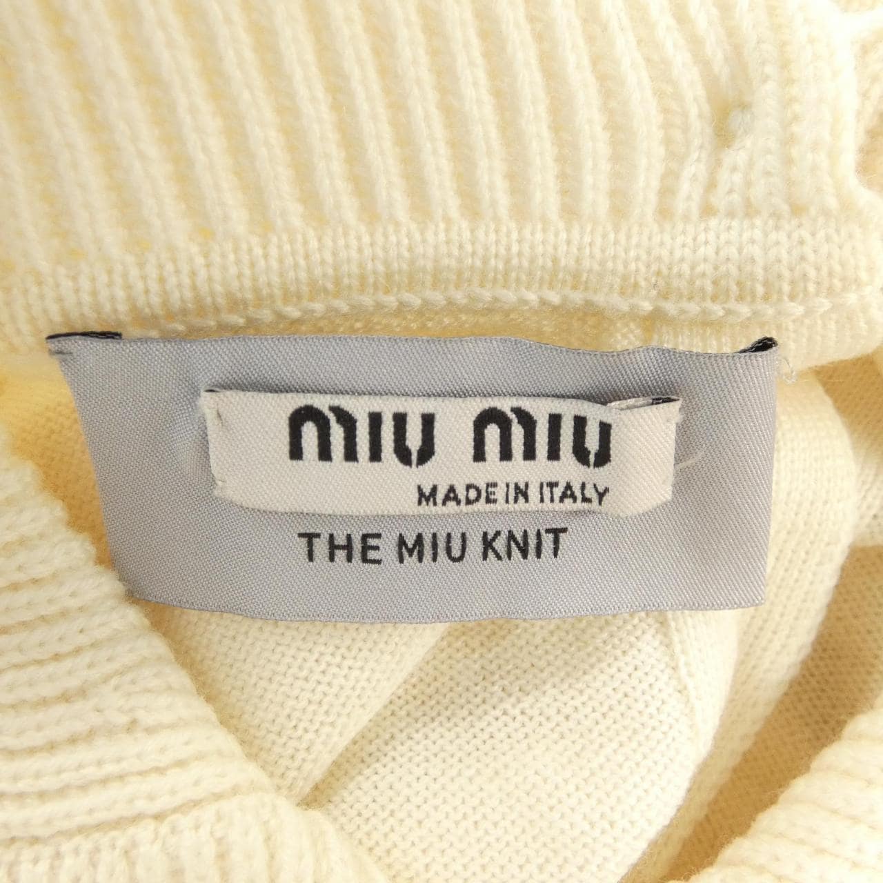 ミュウミュウ MIU MIU MML074 1YCX ニット