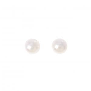 PT900 アコヤパール ピアス 9.0mm