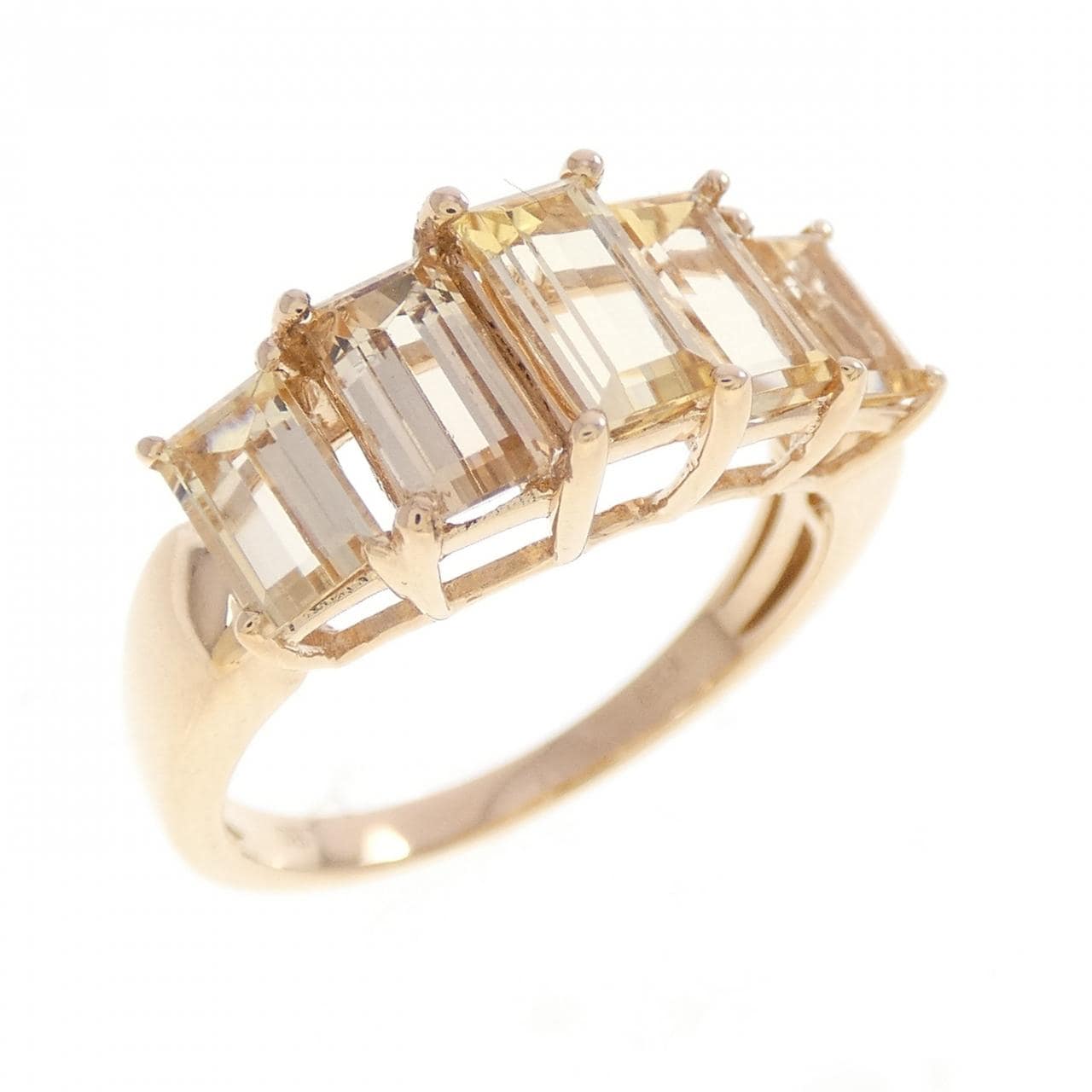 K18PG インペリアルトパーズ リング 1.80CT