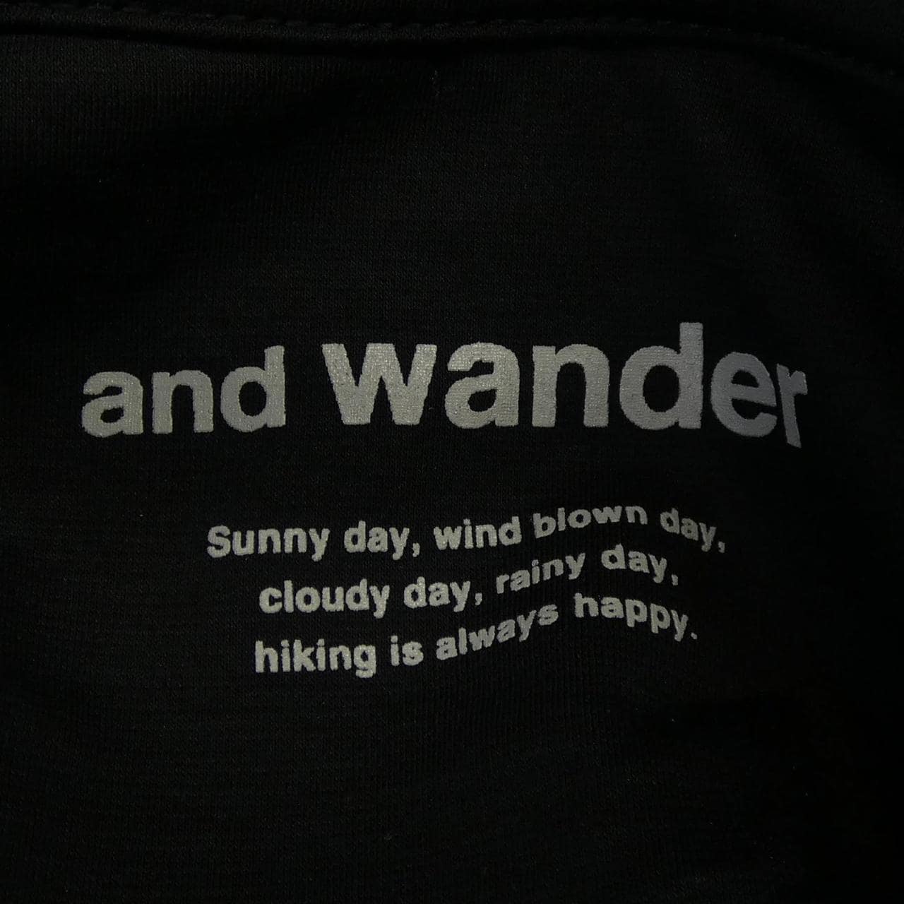 アンドワンダー and wander 574-6184072 トップス