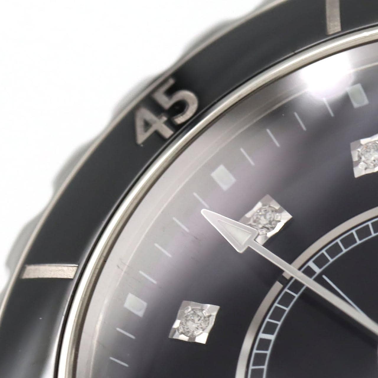 シャネル J12 33mmセラミック･12P H1625 セラミック クォーツ