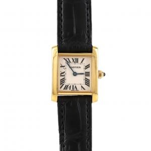 カルティエ タンクフランセーズSM YG W5000256 YG クォーツ
