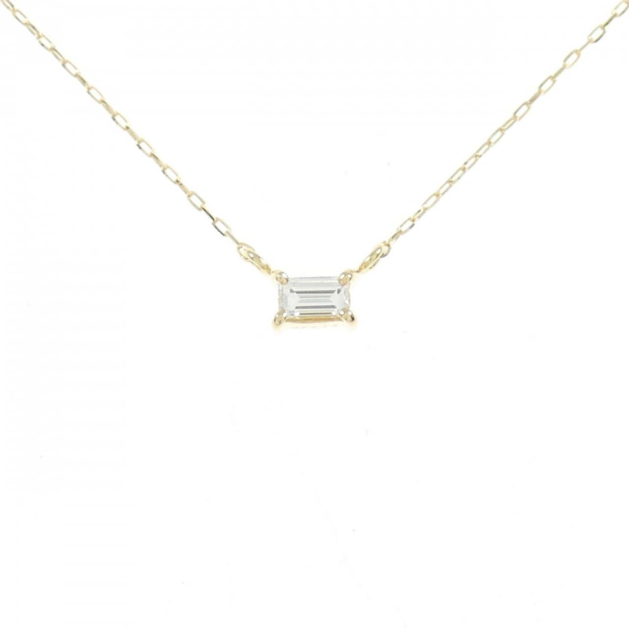 [Remake] K18YG Diamond Necklace 0.13CT