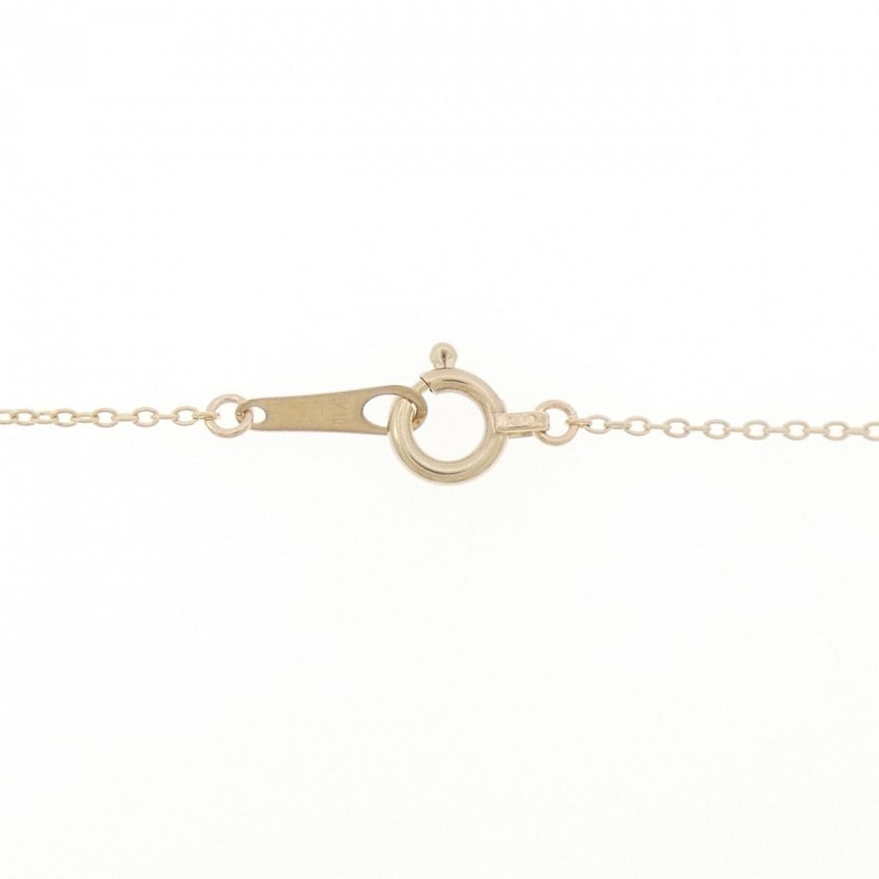 【リメイク】K10YG ホースシュー ダイヤモンド ネックレス 0.15CT