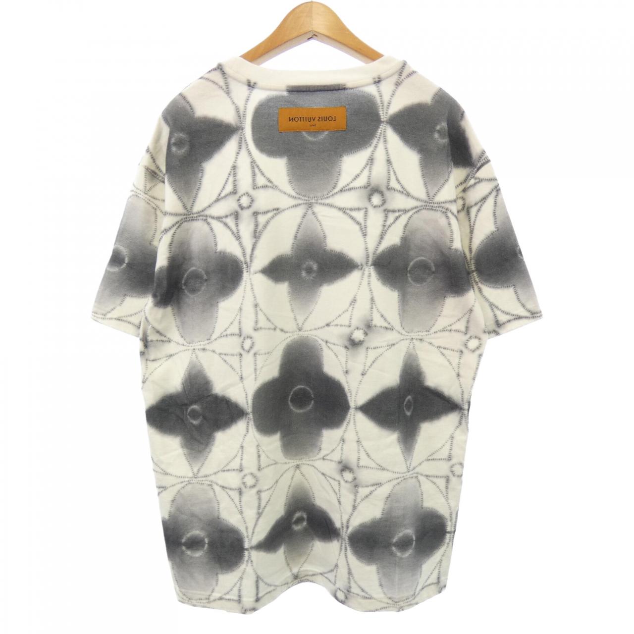 ルイヴィトン LOUIS VUITTON プリンテッドシボリタイダイTシャツ HOY89WNPL Tシャツ