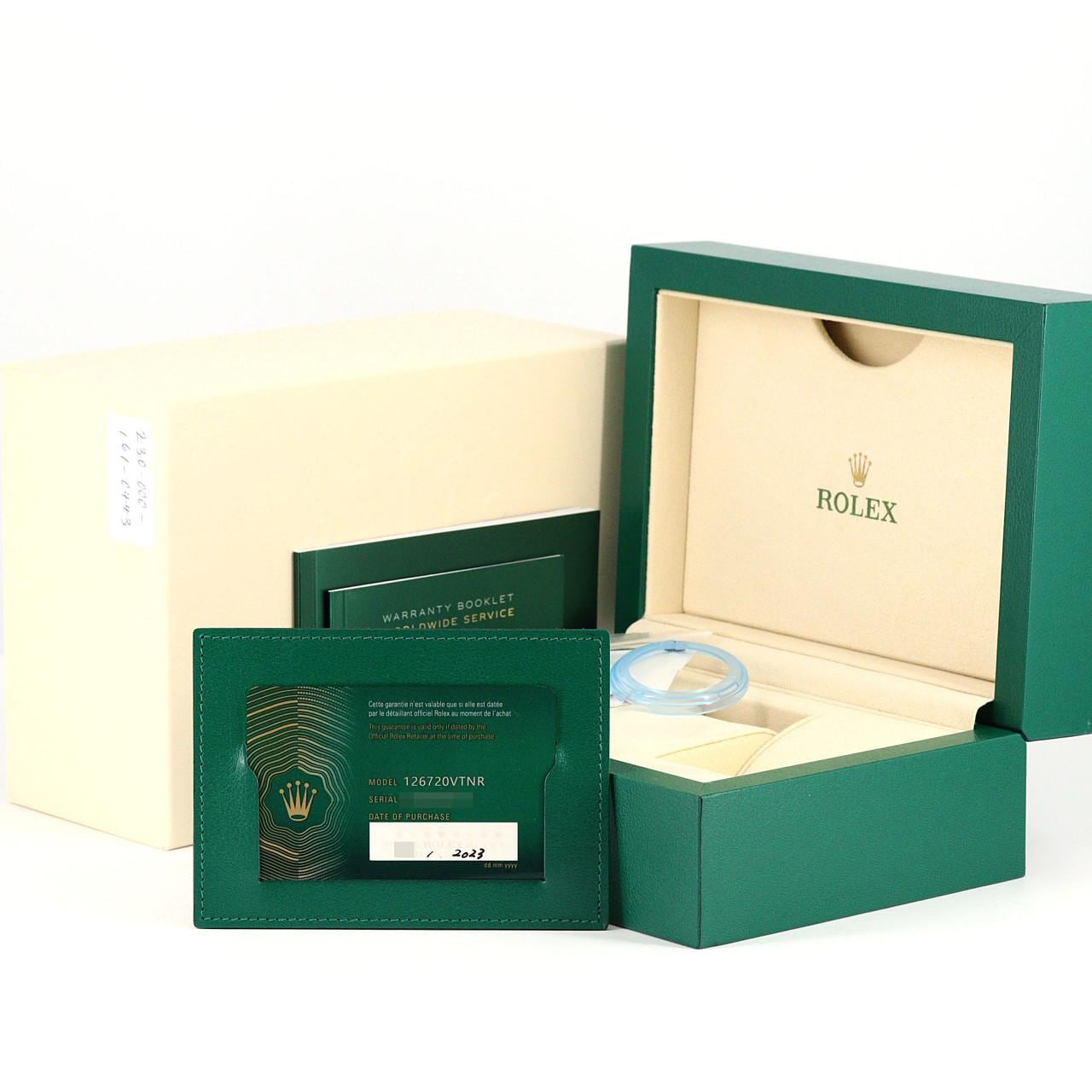 ロレックス GMTマスターⅡ 126720VTNR･3 SS 自動巻 ランダム番