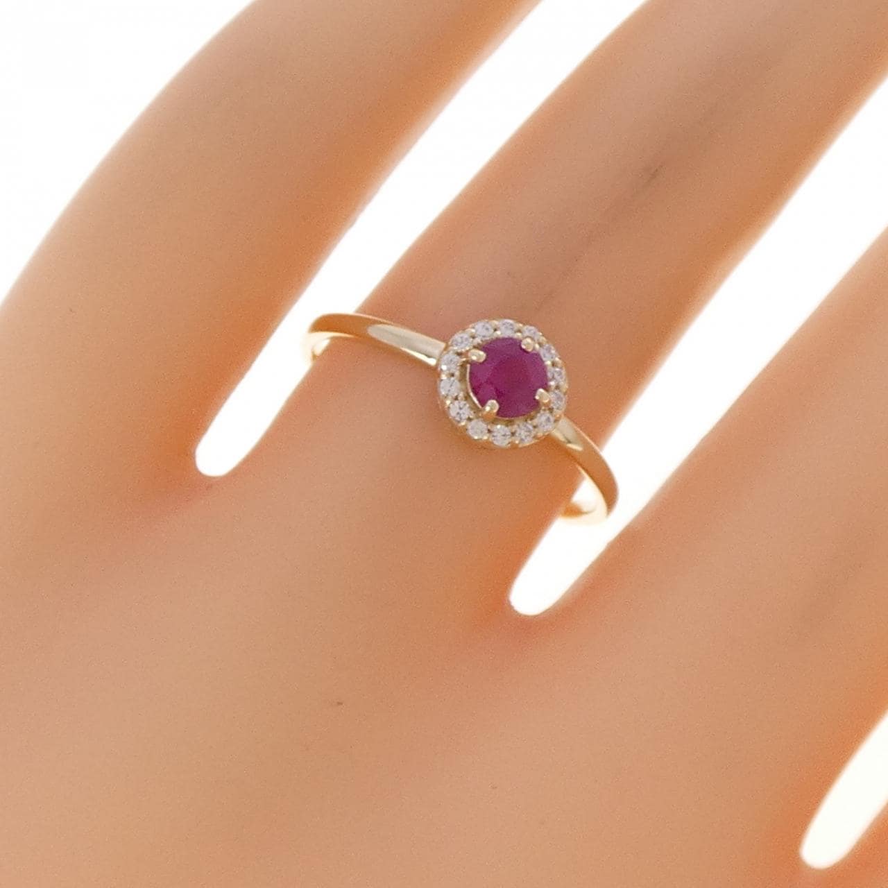 K10YG ルビー リング