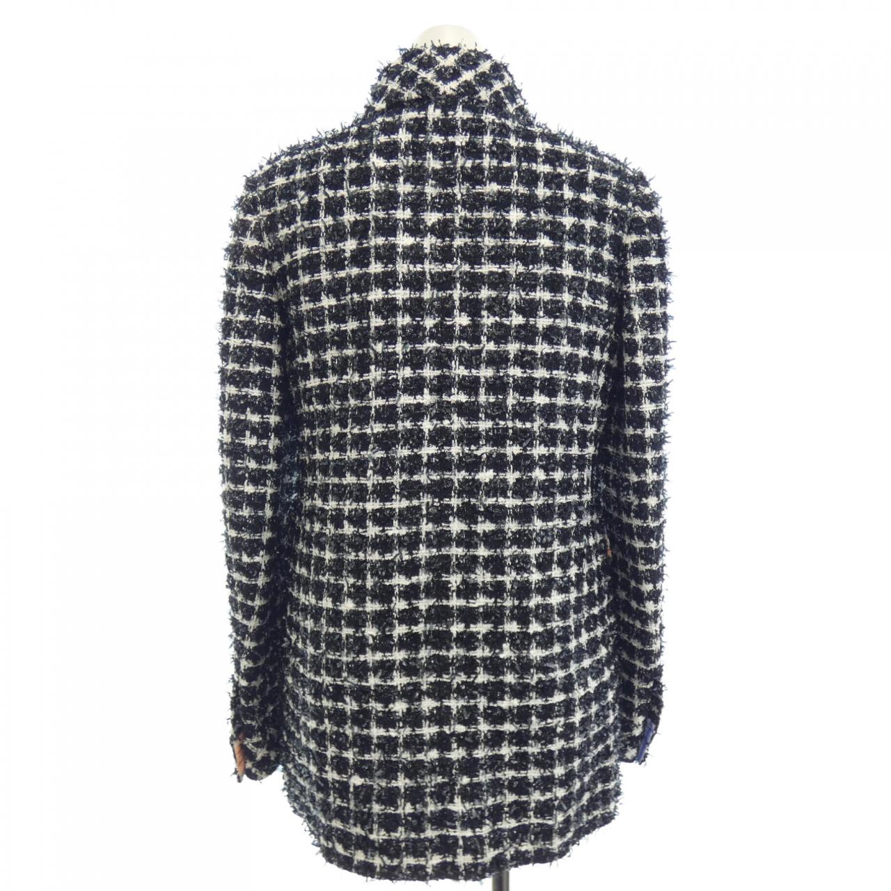 Chanel hot sale checkered jacket