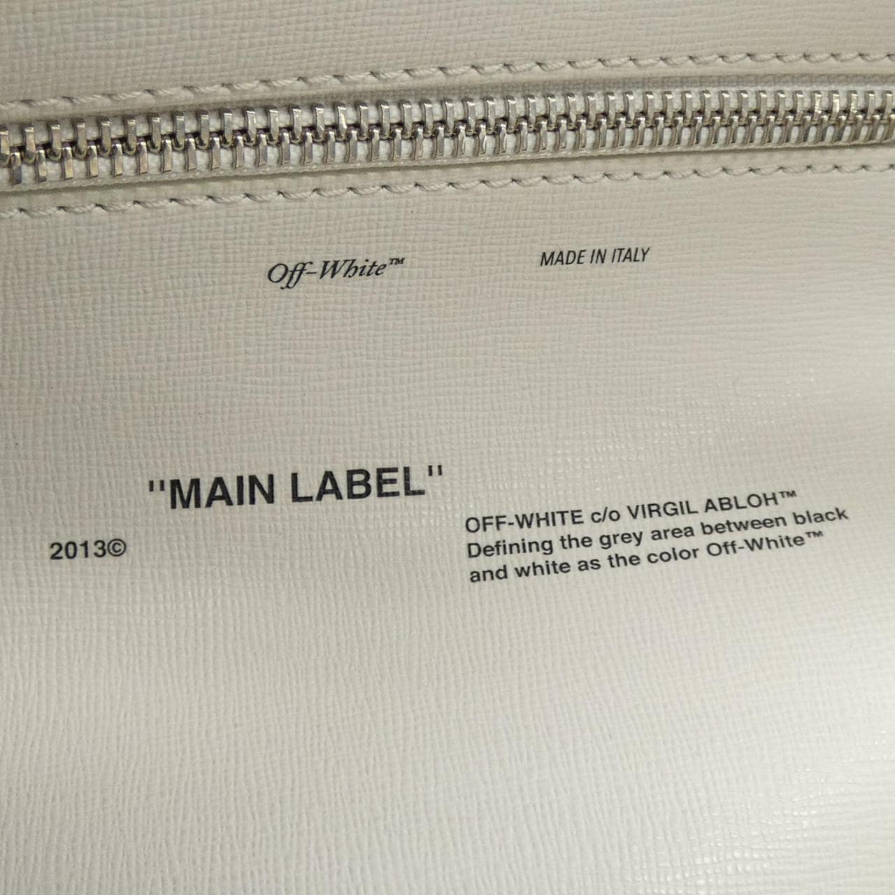 オフホワイト OFF-WHITE BAG