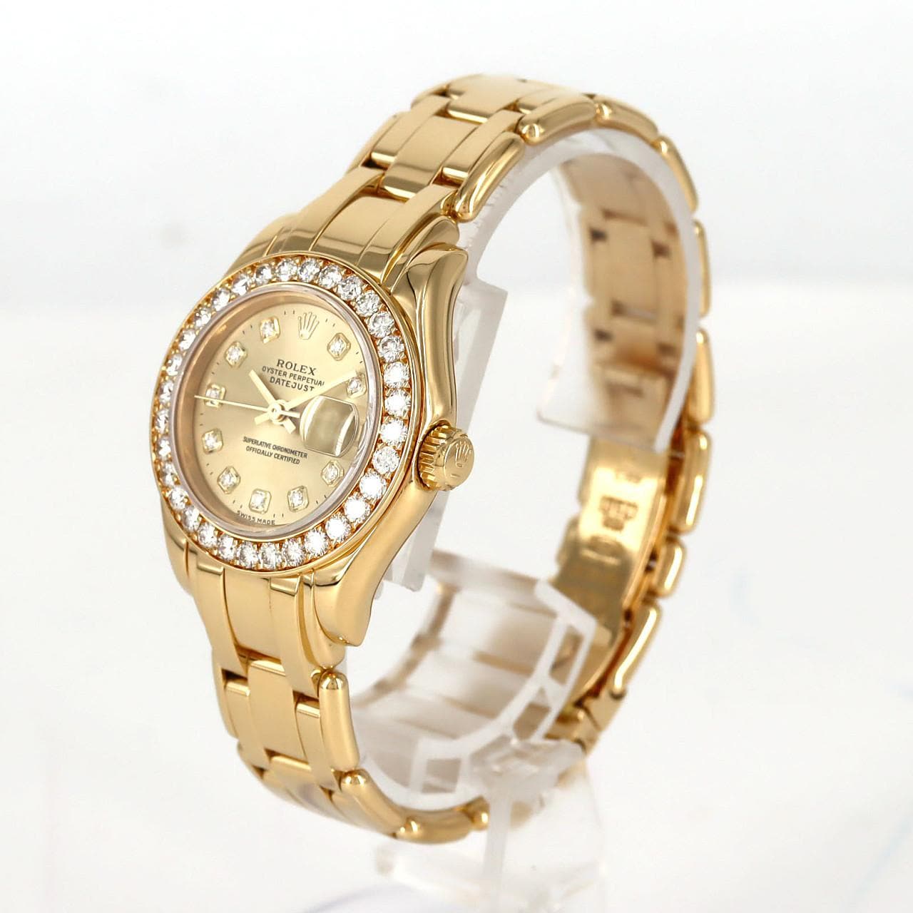 ロレックス パールマスター 69298G YG 自動巻 W番