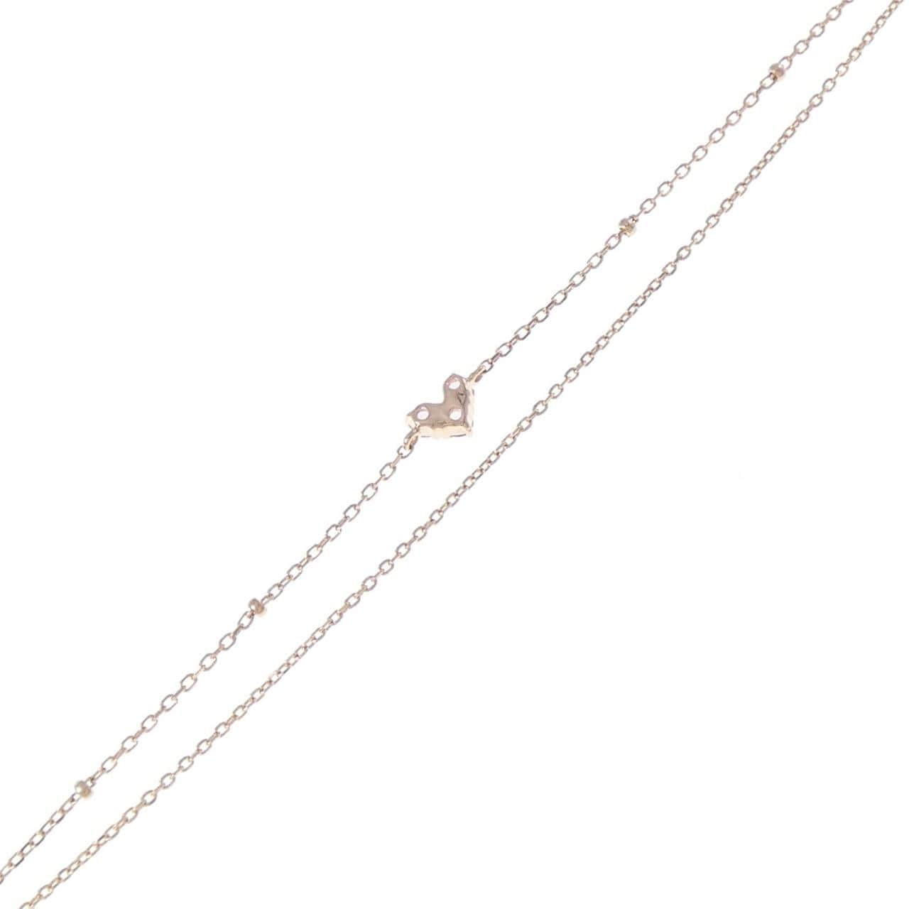 4゜C ハート サファイヤ ブレスレット