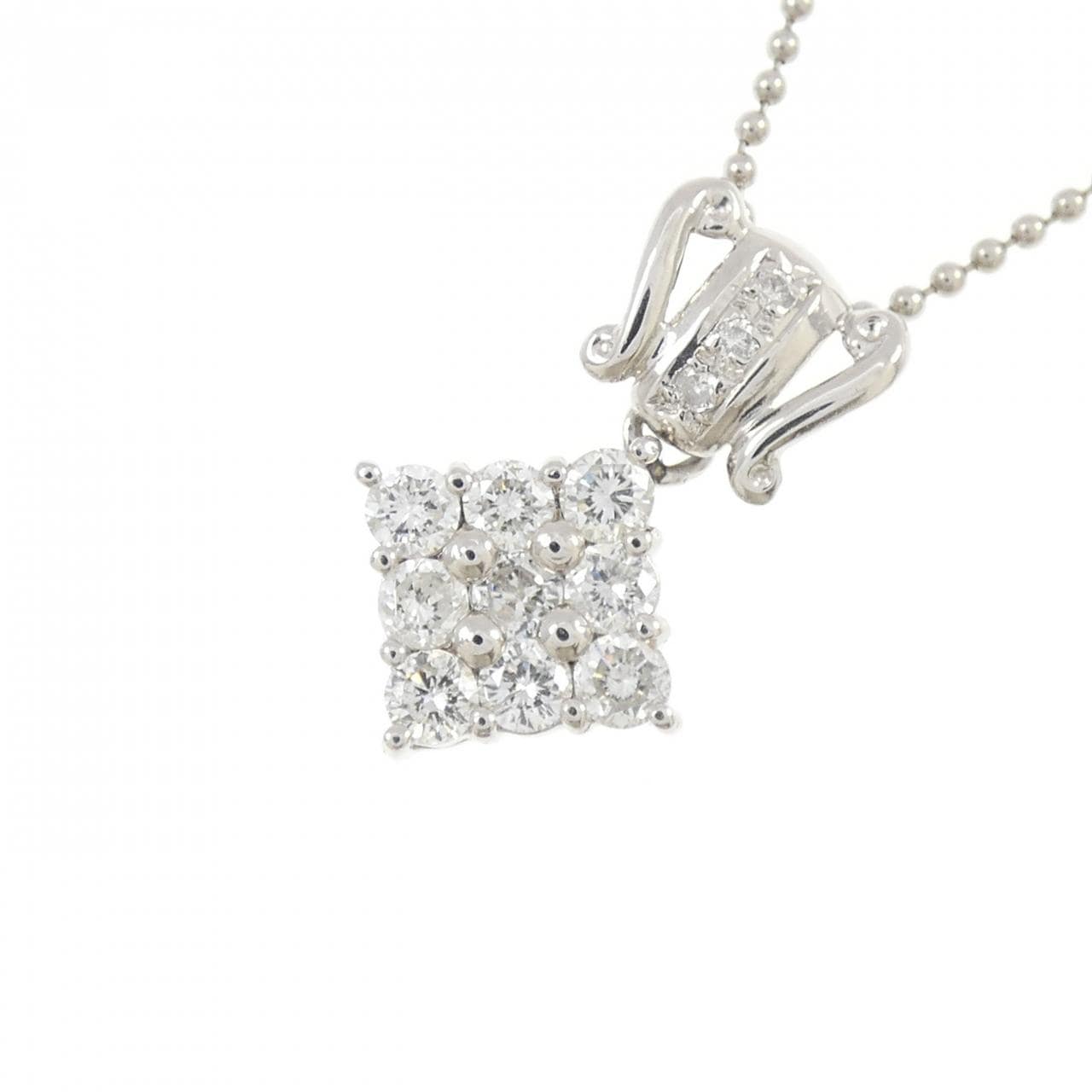 PT900/PT850 ダイヤモンド ネックレス 0.50CT