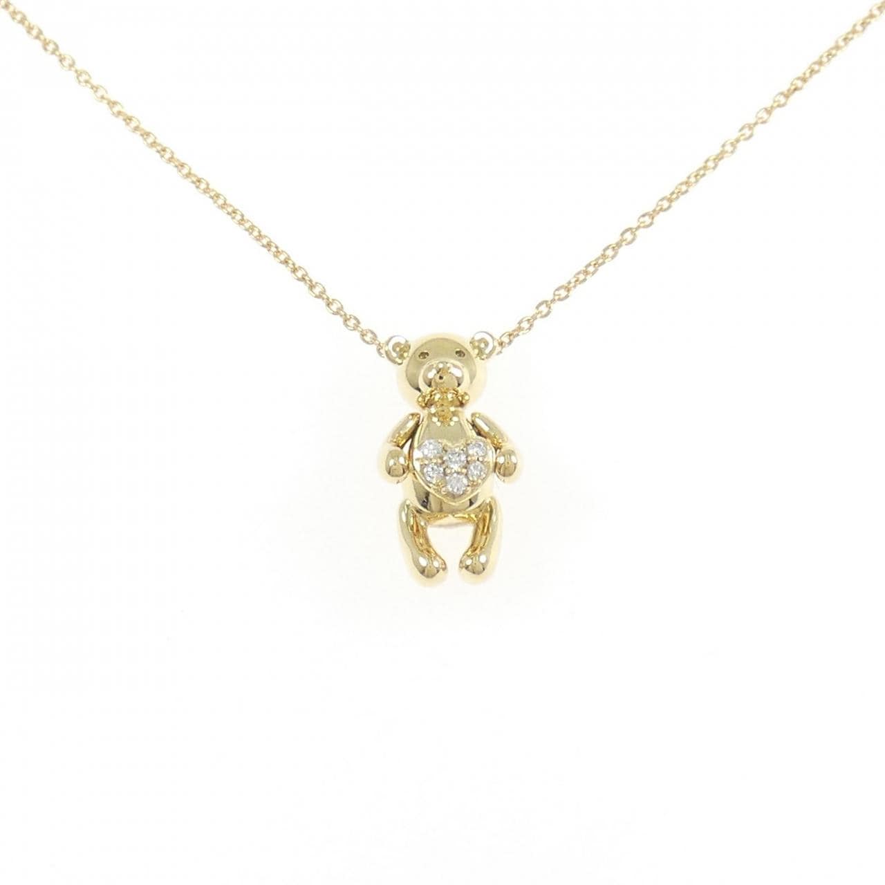 ポンテヴェキオ ダイヤモンド ネックレス 0.03CT