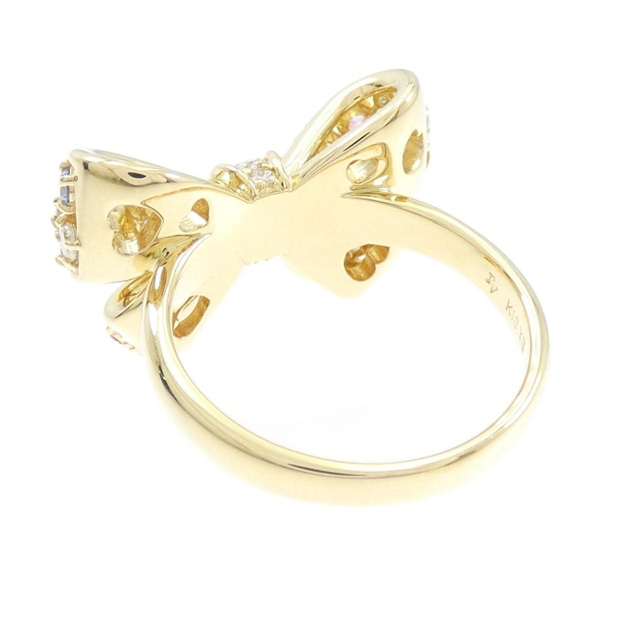 ポンテヴェキオ リボン リング 0.48CT