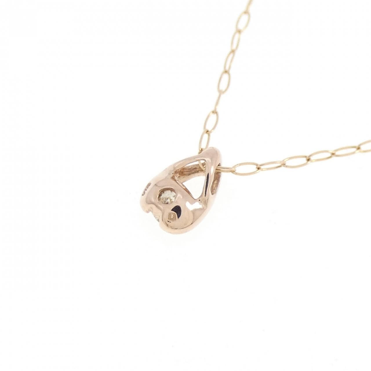 K10PG ダイヤモンド ネックレス