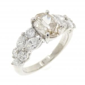 PT900 ダイヤモンド リング 1.103CT