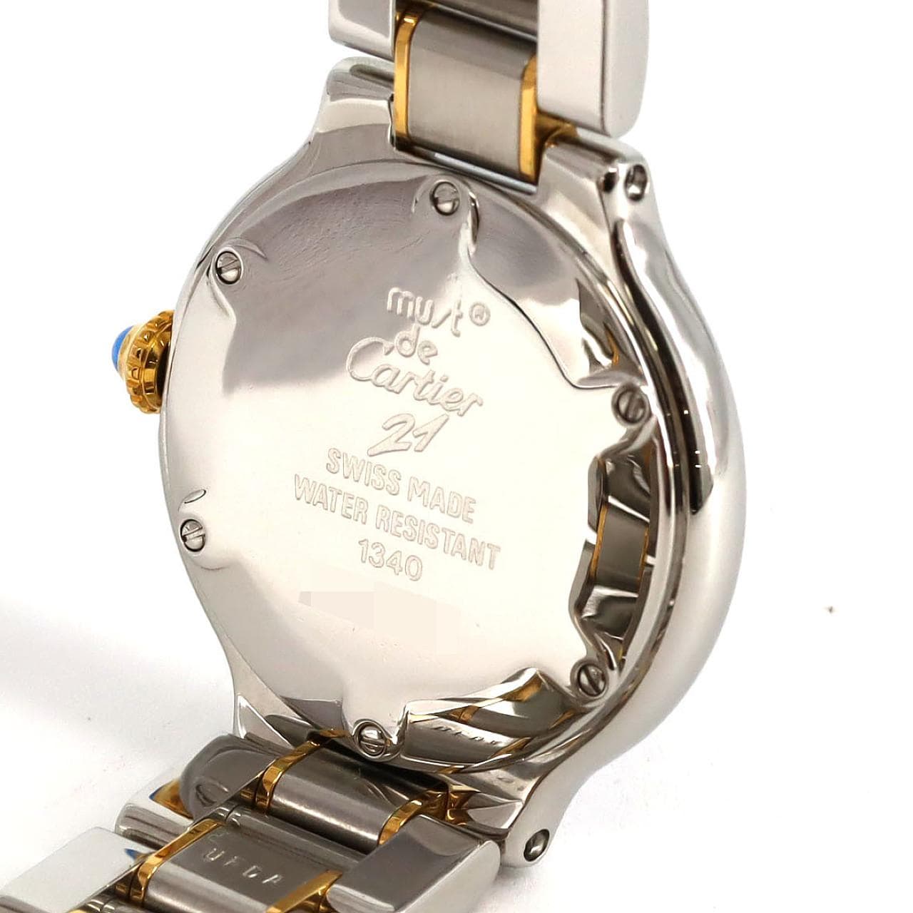 Cartier Must 21SM Combi W10075R6 SSxYG石英