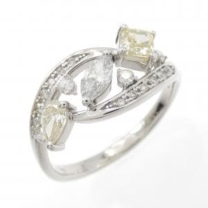 【新品】PT950 ダイヤモンド リング 0.81CT
