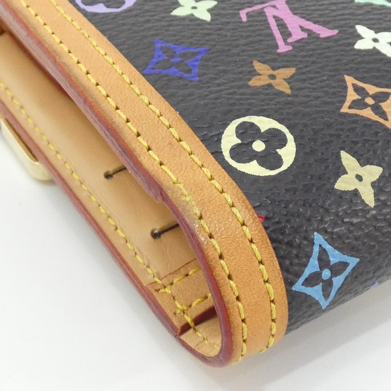 ルイヴィトン マルチカラー ポルト トレゾール インターナショナル M92658 財布
