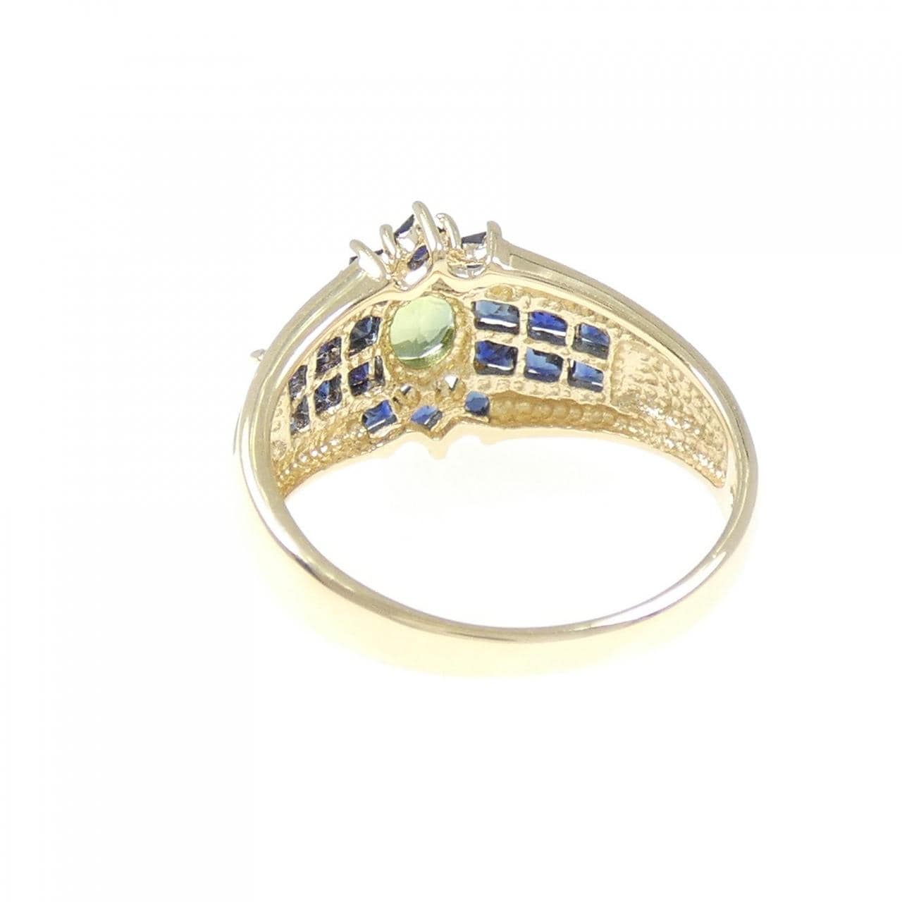 10KYG サファイヤ リング