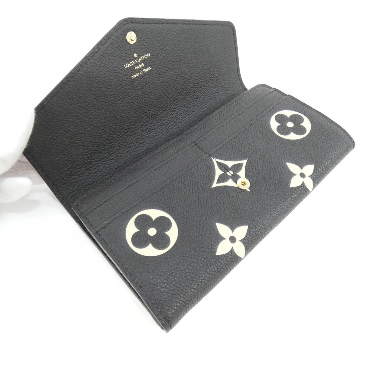 ルイヴィトン バイカラー モノグラム アンプラント ポルトフォイユ サラ M80496 財布