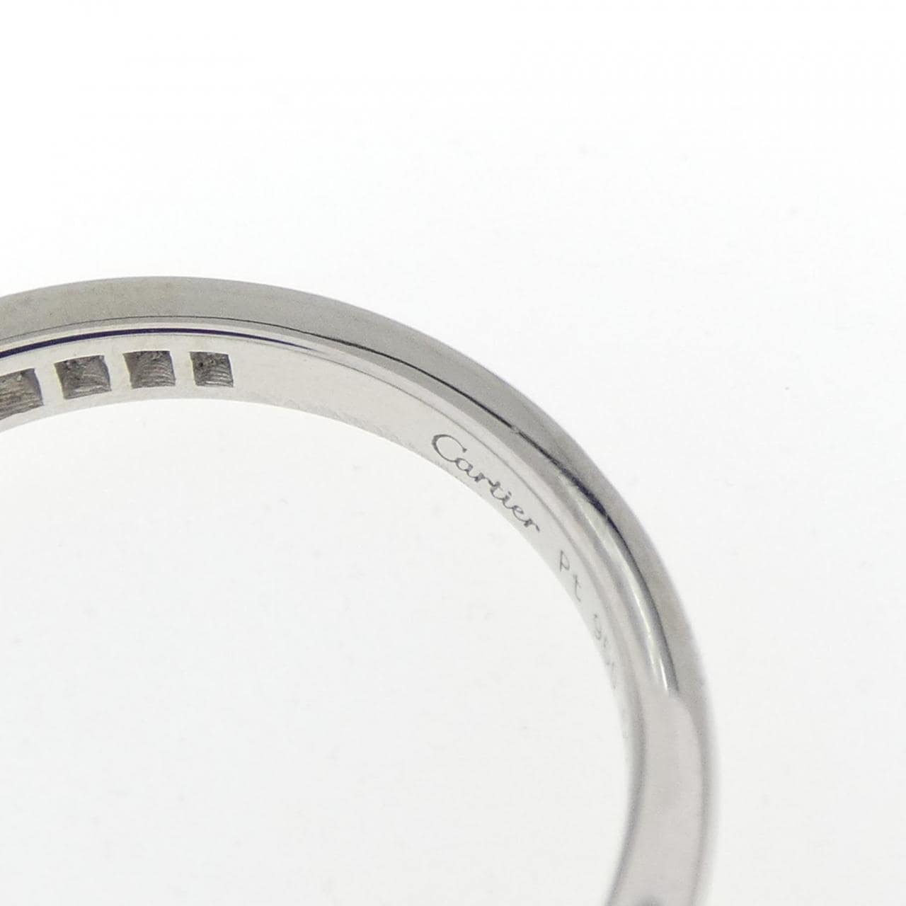 カルティエ 1895 ソリテール リング 0.44CT G VVS1 EXT