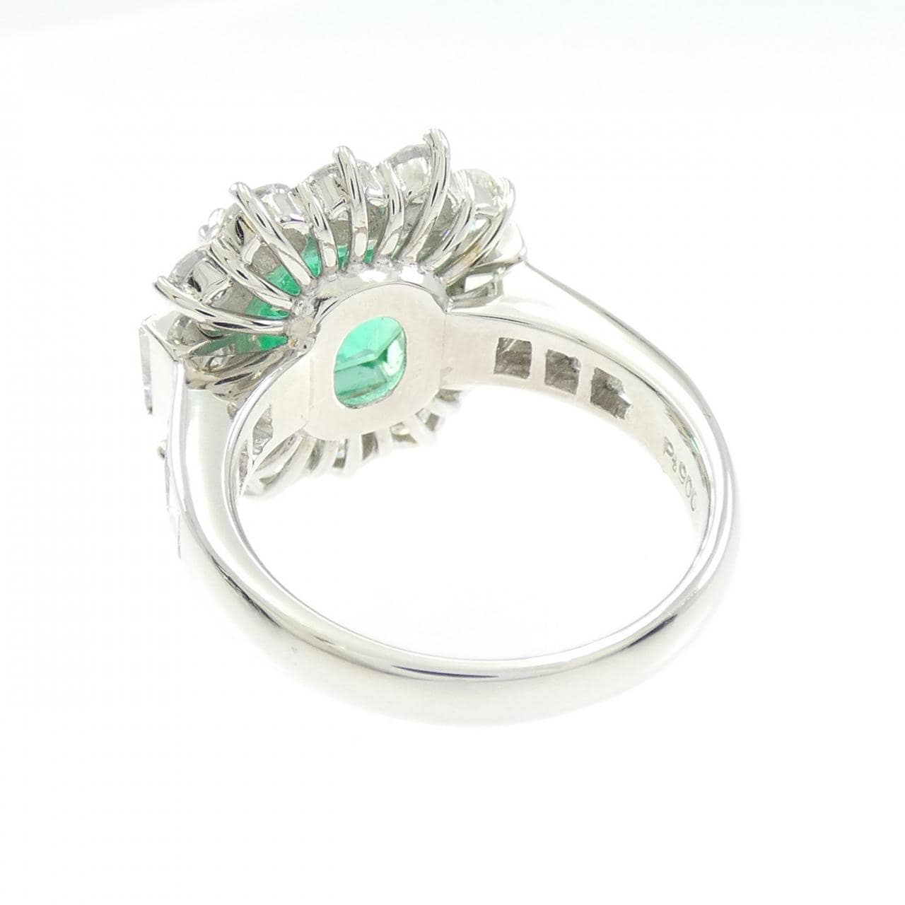 PT900 エメラルド リング 3.37CT