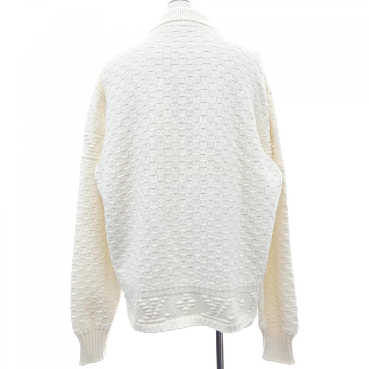 ルイヴィトン LOUIS VUITTON LVダミエウールブレンドプルオーバー HPN63WTZ8 ニット