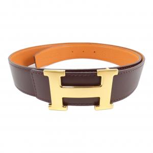 エルメス HERMES ヴィンテージ ベルト 値下げ ブラウン（メンズ 