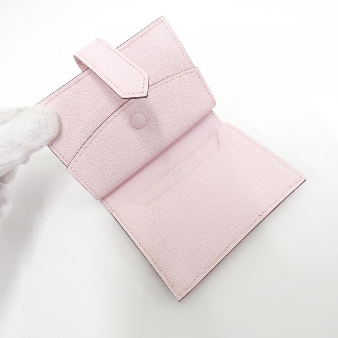 [未使用品] HERMES Bearn Mini 039795CK 钱包