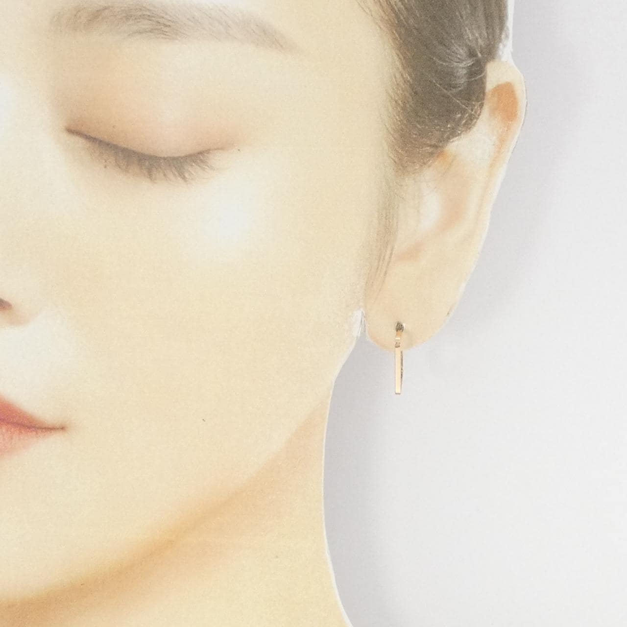 K18PG earrings