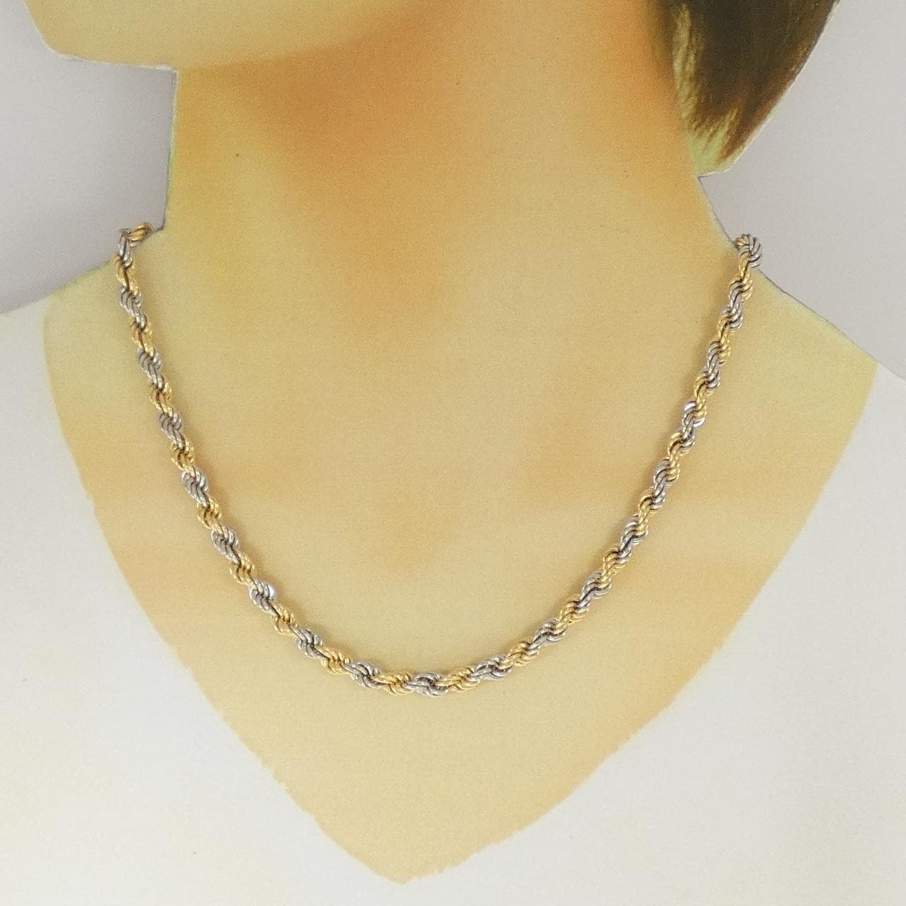 K18YG/PT850 Necklace