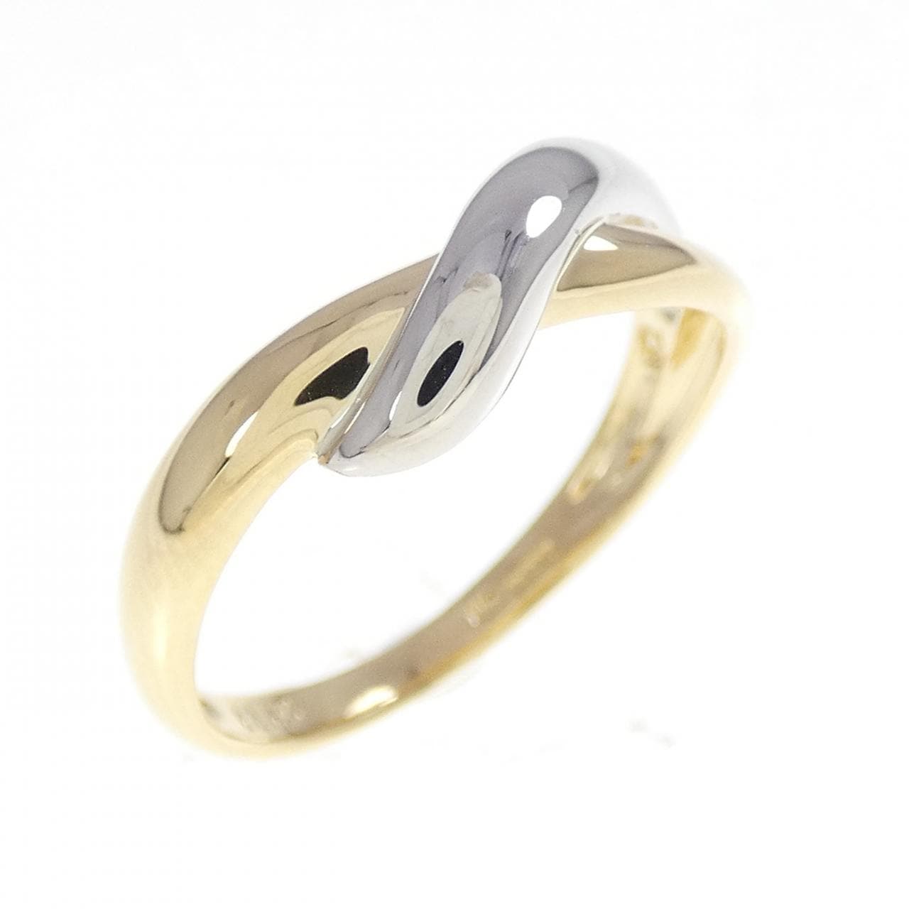 K18YG/PT900 リング