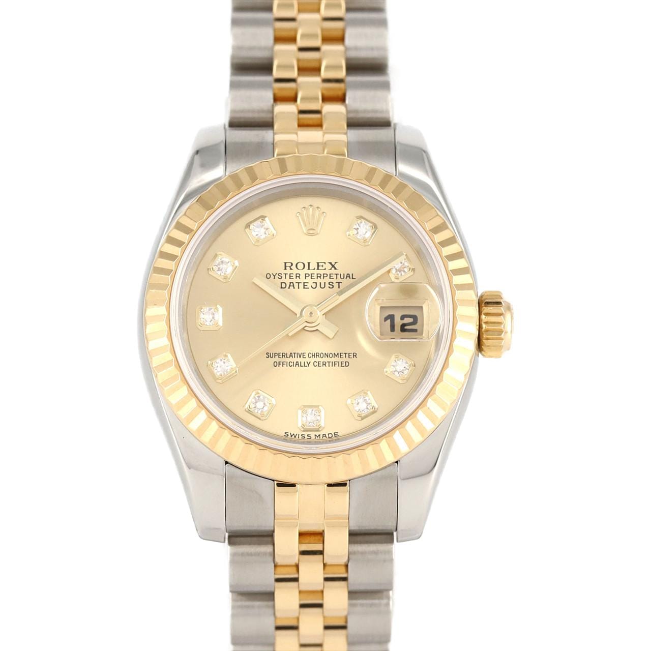 ROLEX Datejust 179173G SSxYG Automatic F number