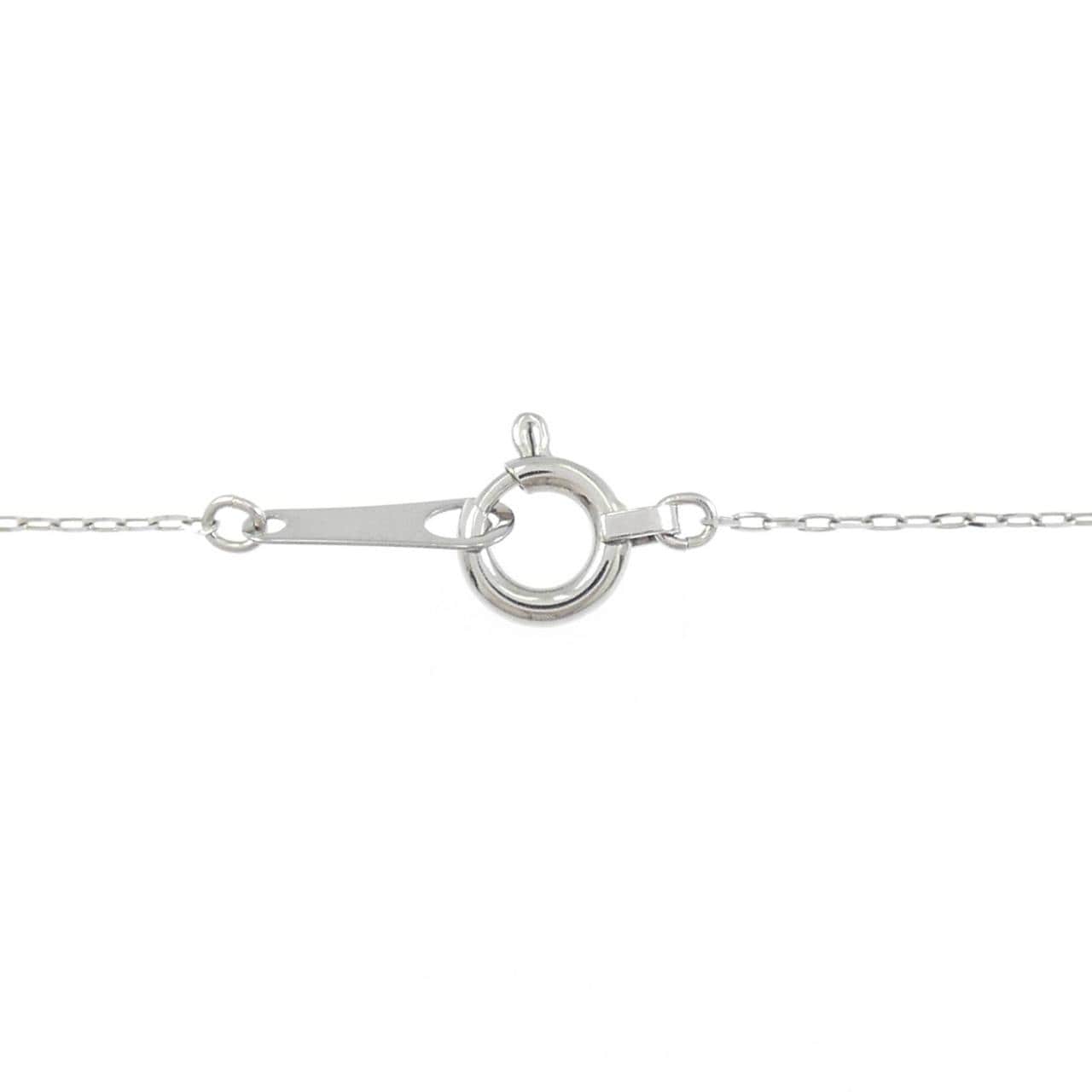 【新品】PT900 ルビー ネックレス 0.09CT