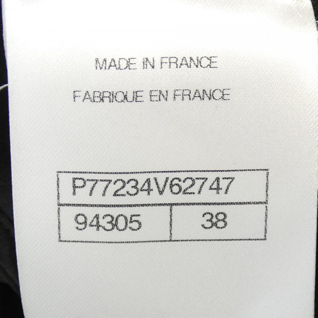 シャネル CHANEL LOOK47 P77234V62747 シャツ