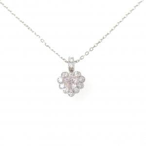 PT950/PT850 ダイヤモンド ネックレス 0.262CT FLP I1 ファンシーカット